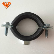 Halter aus verzinktem Stahl Rohrflansch Clamp